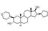 2-（4-嗎啉基）-16-（1-吡咯基）-雄甾-3,17-二醇(LK-7)